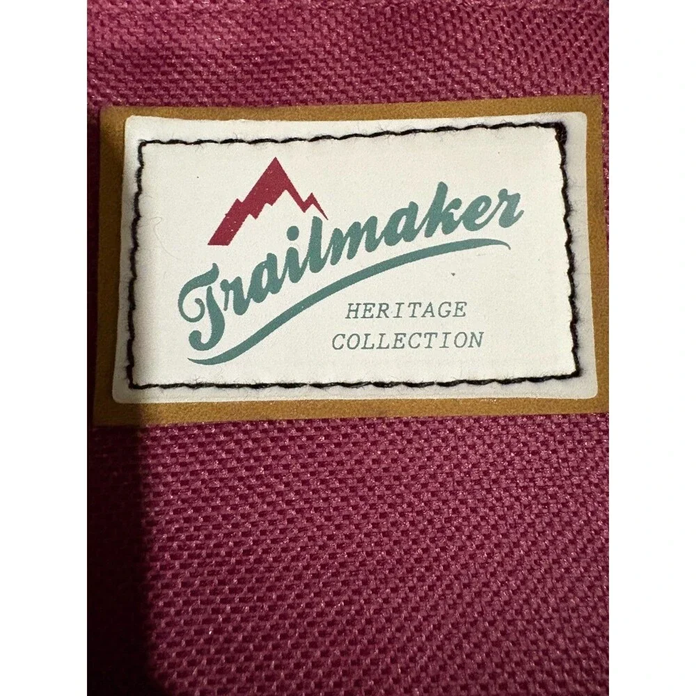 Trailmaker Heritage Multi-Pocket Backpacks With Laptop Storage Rose Padded Strap